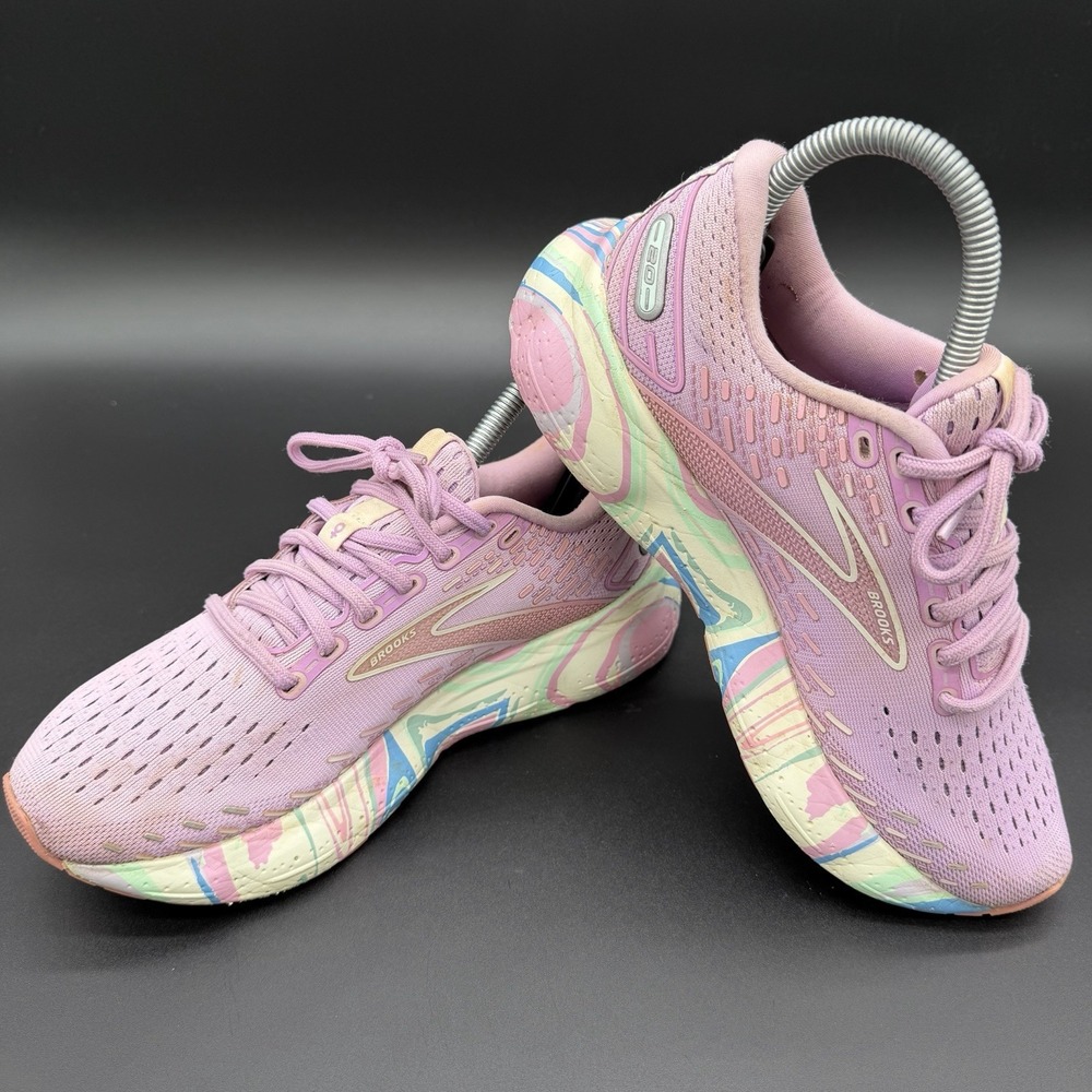 Brooks Glycerin 20 Empower Her Womens Size 7 B Orchid Violet Running Shoes - Picture 5 of 7